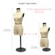thumbnail image 4 of Maniquí de media escala DE-LIANG 43 cm Beige (1:2), 4 of 9