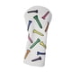 thumbnail image 4 of Funda De Madera Para Palos De Golf Funda Para Palos De Golf Para Campos De Golf Sala De Estar Golfista 1 Blanco, 4 of 5