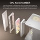 thumbnail image 5 of Funda para PC CORSAIR AIR 5400 RS-R ARGB Mid-Tower blanca, 5 of 9