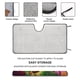thumbnail image 2 of Lupi y Baduki Parasol para Parabrisas Delantero Protector Plegable, Visera Solar para Auto Bloquea Rayos UV Mantiene tu Vehículo Fresco 130cm*70cm, 2 of 6