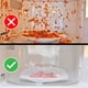 thumbnail image 4 of Funda magnética Splatter Cover Hover de 30 cm, transparente, sin BPA, gris, 4 of 9