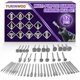 thumbnail image 1 of Juego de brocas de diamante YURINWOO, 52 piezas, para tallar piedra, 1 of 7