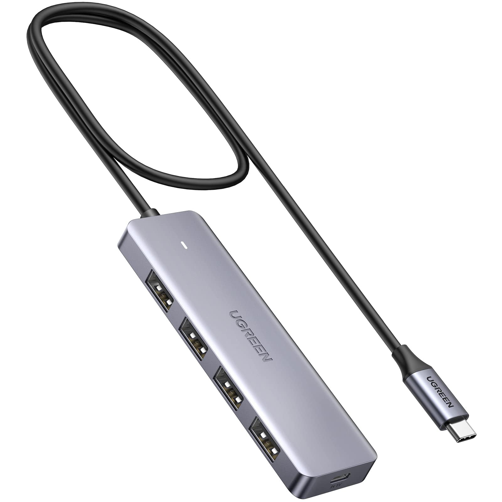 Hub Usb C Ugreen De 4 Puertos Usb 3.0 Para Portátil Macbook Pro