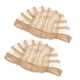 thumbnail image 4 of 2pcs Peluca Que Hace El Casquillo Interior De La Base Ajustable Transpirable Tejido De Encaje De Red Beige, 4 of 5