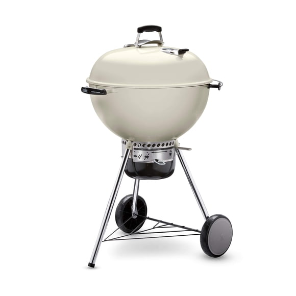 Parrilla a carbón Weber Master-Touch 56 cm marfil