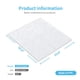 thumbnail image 3 of Baldosa de pared Art3d pack de 12 61 x 61 cm PVC blanco tradicional, 3 of 8