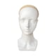 thumbnail image 2 of Cabeza de maniquí femenina con cabeza de cara de muñeca de cosmetología, cabeza de práctica de extensión de ojos de pestañas para peluca de exhibición, 2 of 5