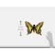 thumbnail image 3 of Mariposa de mano Folkmanis Swallowtail con forma de mariposa multicolor, 3 of 4