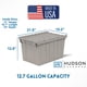 thumbnail image 2 of Caja organizadora HE HUDSON EXCHANGE 56 x 39 x 33 cm, paquete de 3, gris, 2 of 5