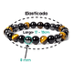 thumbnail image 3 of Pulsera triple protección obsidiana hematita ojo de tigre #2, 3 of 3