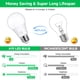 thumbnail image 4 of Bombilla LED MaxVolador A19, 11 W, 1100 lm, 5000 K, E26, paquete de 12, 4 of 9