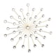 thumbnail image 1 of Decoración De Pared Bling 3D Wall Art Decoraciones De Pared Para Cocina, Oficina, Sala De Estar, Dorado Y Blanco, 1 of 3