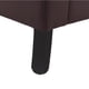 thumbnail image 5 of Banqueta Baul Lua 2c Pu 20 Chocolate, 5 of 6