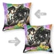 thumbnail image 2 of JoJo's Bizarre Adventure Fundas de almohada de terciopelo con tema, regalos de funda de almohada, decoración para el hogar, cojín de lanzar, regalo de cumpleaños para fans y parejas.66*66cm., 2 of 6