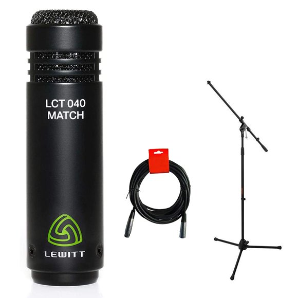 Micrófono Lewitt LCT 040 MATCH – Kit con soporte y cable