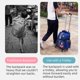 thumbnail image 5 of Mochila Trolley Cart HapBoby, de aleación de aluminio, plegable, 5 of 9