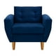 thumbnail image 1 of Sofa Bote 1c Felpa 04 Azul Marino, 1 of 6