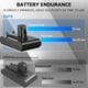 thumbnail image 3 of Batería Keenstone 22.2V 6500mAh para Aspiradora Dyson DC35, 3 of 7