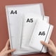 thumbnail image 2 of 1pc Loose Leaf Binder Notebook Cover A5 Folder Ring A6 Binder Inner Core Cover Diary A7 Planner Student Stationery Office Supplies, 2 of 5