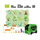 thumbnail image 4 of Los Niños Entrenan A Los Juguetes De La Pista Montessori Puzzle Track Car Play Set Con El Tema Del Dinosaurio De Los Vehículos 12pcs, 4 of 5