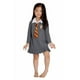 thumbnail image 1 of HARRY POTTER Hermione Granger Gryffindor Vestido de pijama con lazo uniforme para niño peq, 1 of 2