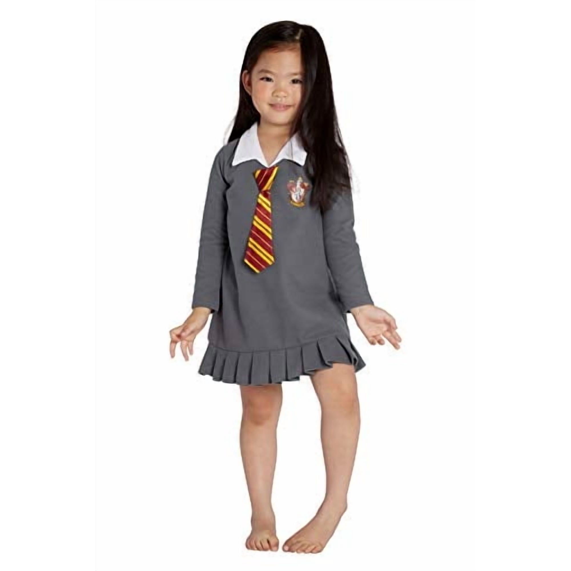 Harry Potter Hermione Granger Gryffindor Vestido De Pijama Con Lazo Uniforme Para Niño Peq