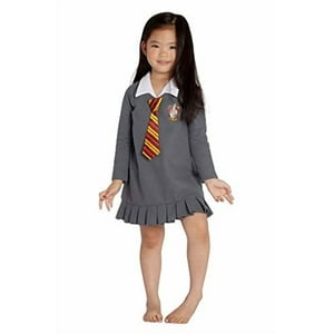 Harry Potter Hermione Granger Gryffindor Vestido De Pijama Con Lazo Uniforme Para Niño Peq