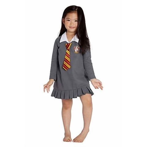 Harry Potter Hermione Granger Gryffindor Vestido De Pijama Con Lazo Uniforme Para Niño Peq