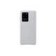 thumbnail image 1 of Funda trasera de piel para Samsung Galaxy S20 Ultra, color plateado, 1 of 3