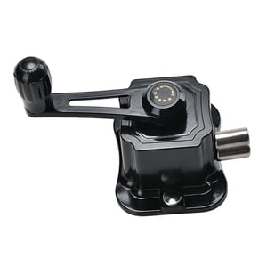 Bothyi - Manivela Para Tendedero De Ropa, Fácil Instalación, Repuestos, Color Negro