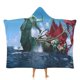 thumbnail image 1 of Manta Capa con Capucha Desmarcar La Bestia Del Mar 100x130cm, 1 of 6