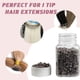 thumbnail image 3 of 1000 cuentas de silicona para extensiones de cabello humano con microeslabones, 5 x 3 x 3 mm, 3 of 5