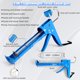 thumbnail image 2 of Caulk Gun Leikius de silicona antigoteo con herramientas selladoras, 300 ml, 2 of 6