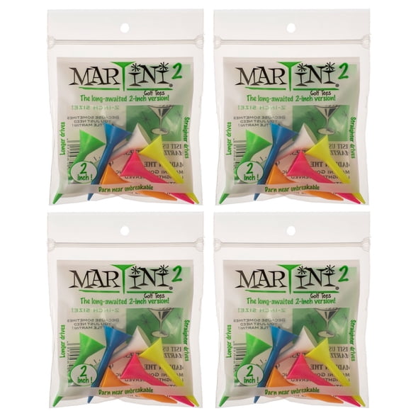 Tees de Golf MARTINI 5 cm 24 piezas Casi irrompibles
