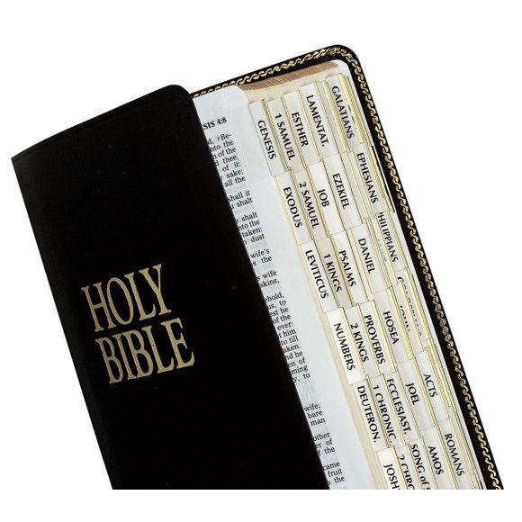 Solapas de índice para Biblia tabbies 80 uds con borde dorado (58331)
