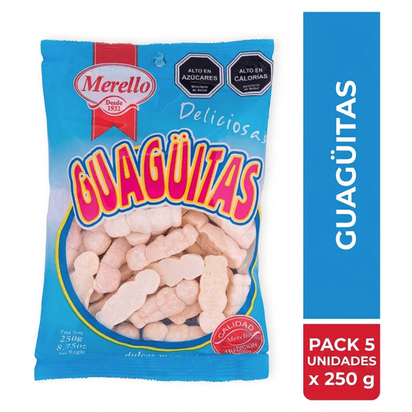 Pack Guagüitas 5 x 250g