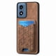 thumbnail image 4 of Funda Billetera con Soporte para Motorola Moto G Play 2024 4G Protector Delgado Marrón, 4 of 6