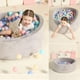 thumbnail image 4 of Piscina de bolas de espuma TRENDBOX para niños pequeños con funda lavable, color gris, 4 of 8