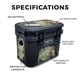 thumbnail image 2 of Piel compatible con purpurina brillante Yeti Roadie 15 Hard Cooler, 2 of 4