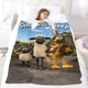 thumbnail image 5 of Shaun the Sheep - Shaun el Ovejito anti-pilling, suave, ligera, esponjosa y acogedora de lujo para hogar y cocina – Perfecta para niños y adultos,110X70cm, 5 of 6