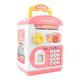 thumbnail image 5 of Huella Digital ATM Piggy Bank Moneda Cash Bank Machine Toy Pink, 5 of 5