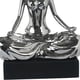thumbnail image 3 of Figura Decorativa Padmasana Silver, 3 of 3