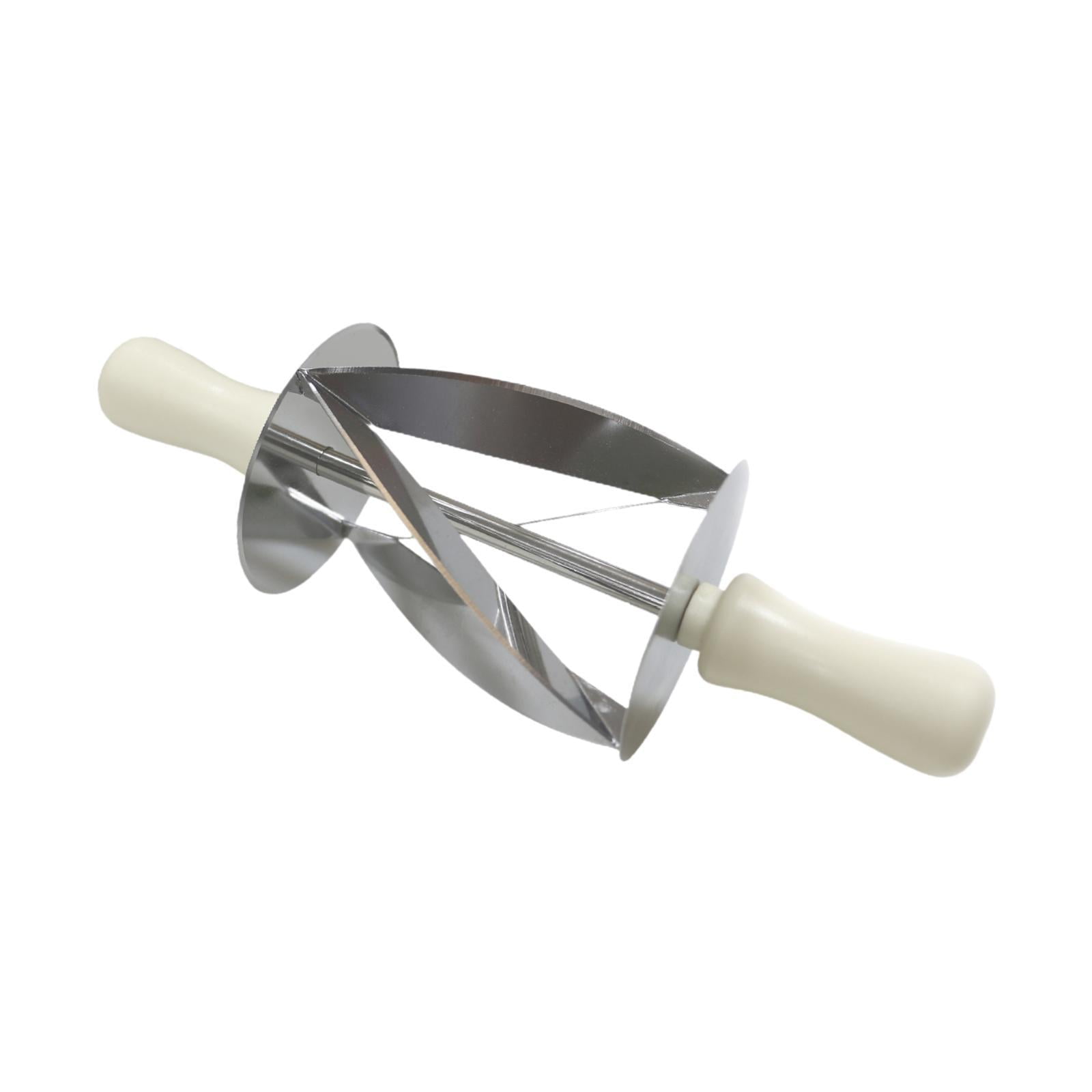 Magideal - Cortador De Croissants, Cortador De Rodante, En Minutos, Cortador De Pan Multifunción Para El Hogar, Cortador De Pan, Cuchillo De Repostería Con Blanco