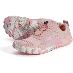 Zapatos Joomra Barefoot Treadmill Walking Athletic Para Mujer, Color Rosa