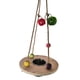 thumbnail image 4 of Parrot Swing Stand Toy Supplies Jaula Plato De Comida Para Budgie Bola Trenzada, 4 of 5
