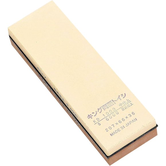 Afilador de Cuchillos KING K-032 Piedra de Afilar 1000/6000 Grano