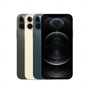 Apple - Iphone 12 Pro Max Restaurado De , Completamente Desbloqueado, 128 Gb, Color Azul Pacífico (Reacondicionado)