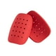 thumbnail image 1 of 2 Uds Mini Espinilleras De Fútbol Espinilleras Protectoras De Pantorrilla Equipo De Protección Rojo, 1 of 3
