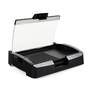 Thomas - Parrilla Electrica Tapa De Vidrio 1800W 225°C Th-224