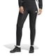 thumbnail image 2 of Pantalones de entrenamiento adidas Tiro 24 para mujer, color blanco y negro, 2 tallas grandes, 2 of 6